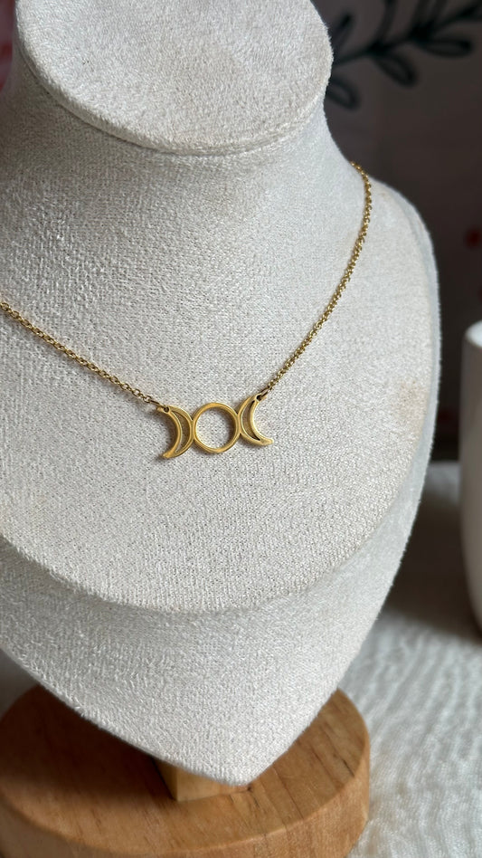 Collana Triplice Luna