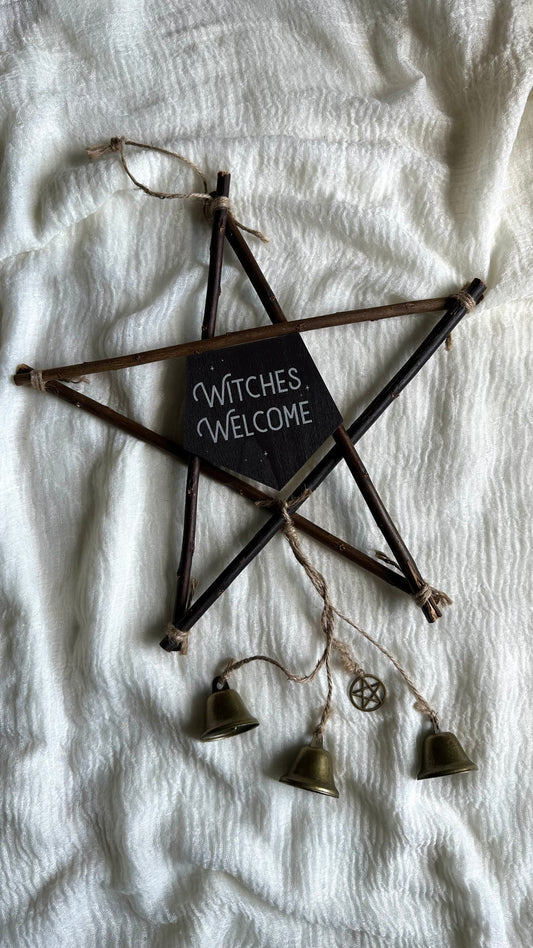 Decorazione da parete Welcome Witch