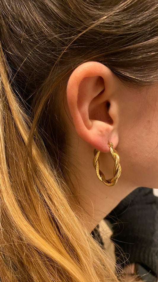 Orecchini a cerchio Just Be You