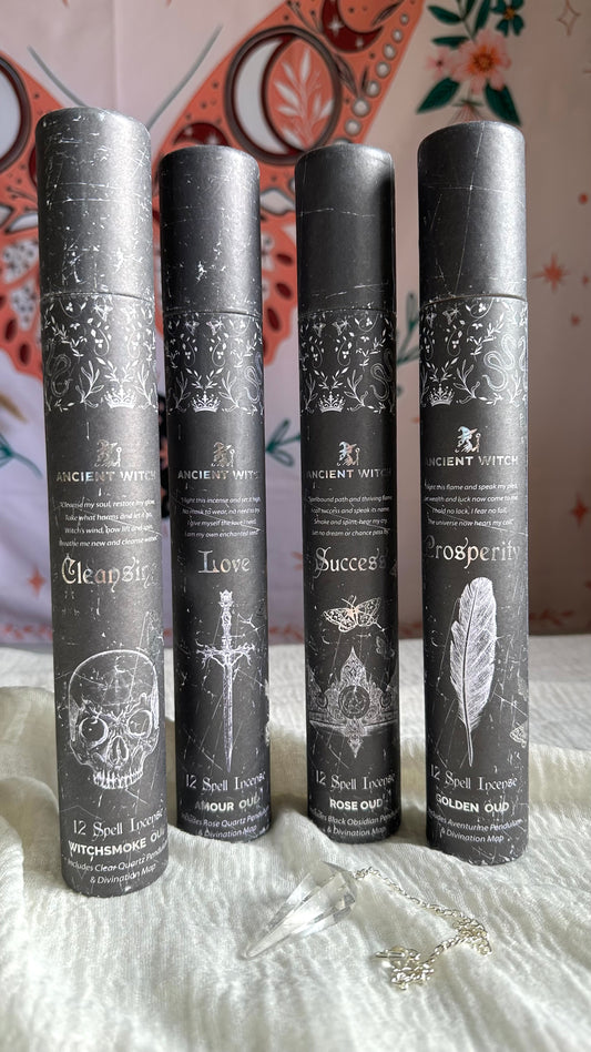 Incensi Witchy Rituals (pendolo incluso)