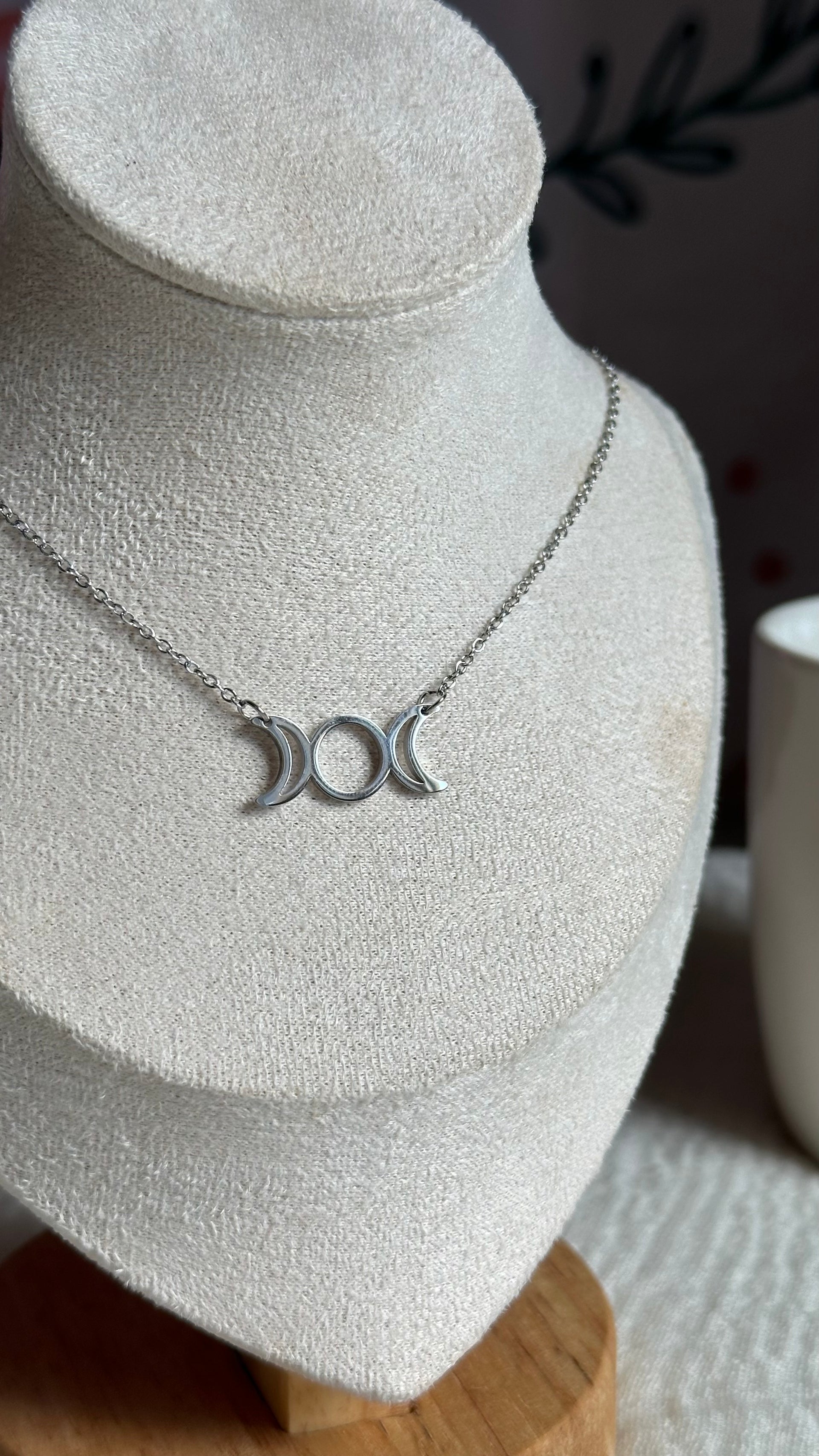 Collana Triplice Luna