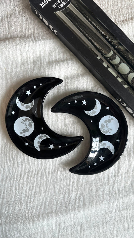Piattino Triplice Luna