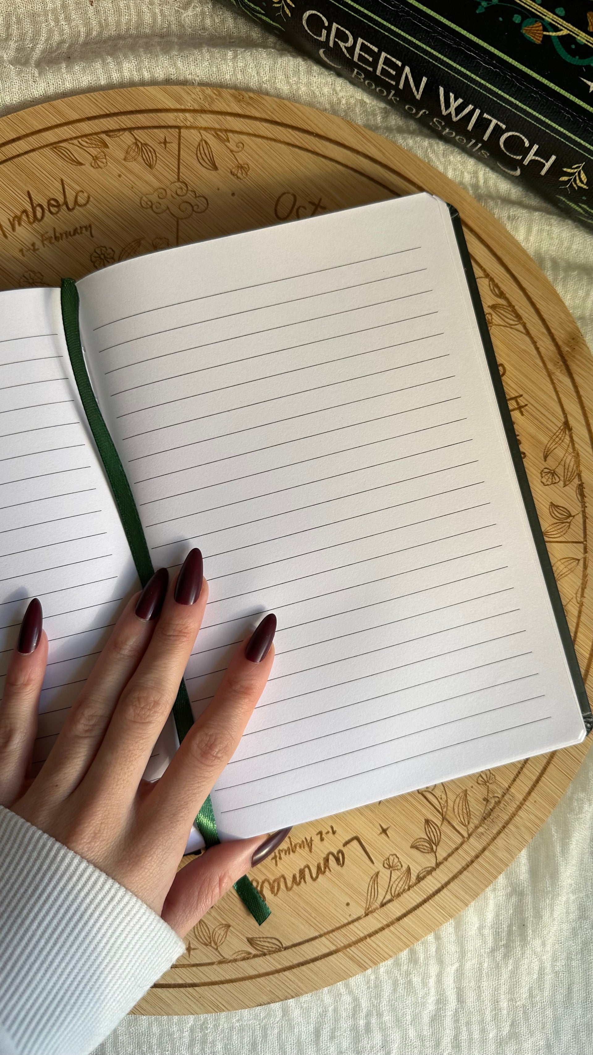 Quadernino Green Witch