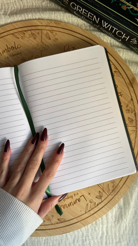Quadernino Green Witch