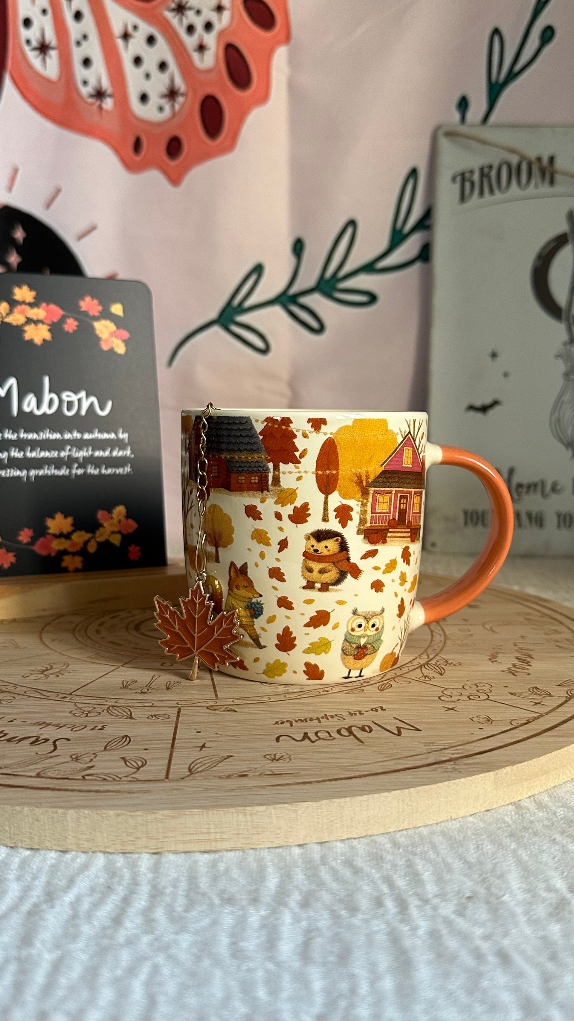 Tazza Autunno con colino