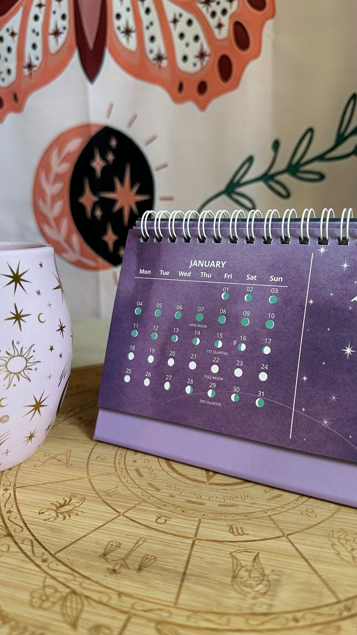 Calendario da tavolo Fasi Lunari