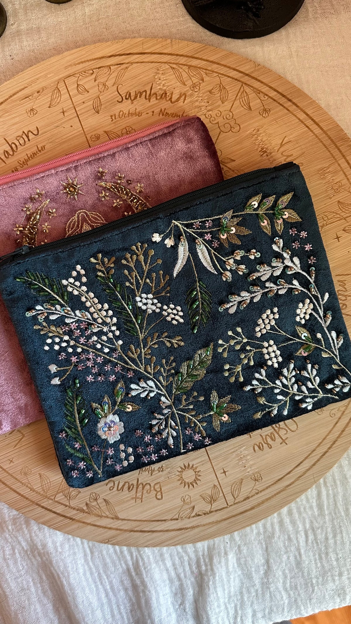 Pochette in velluto