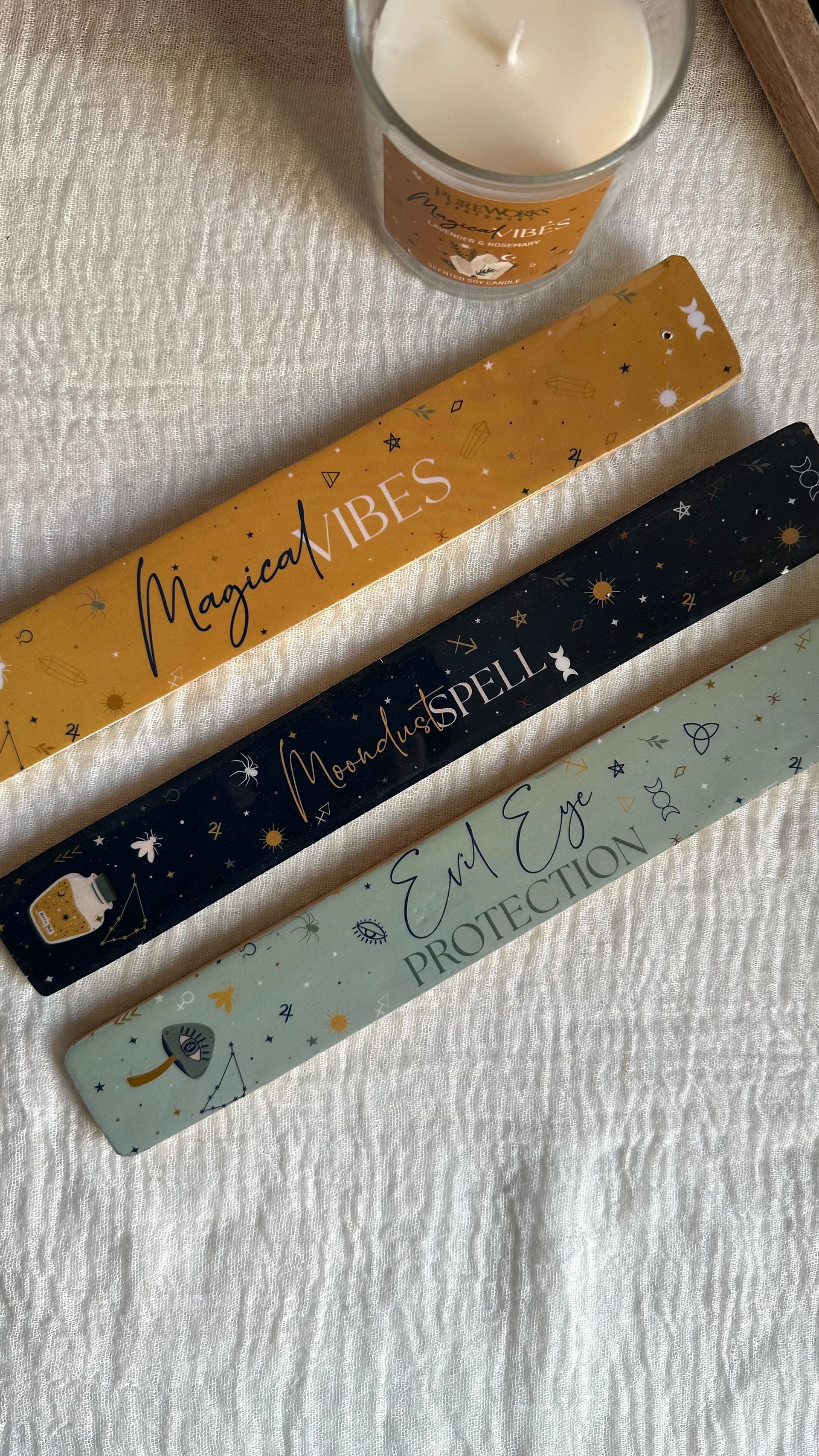 Brucia incenso in legno Celestial