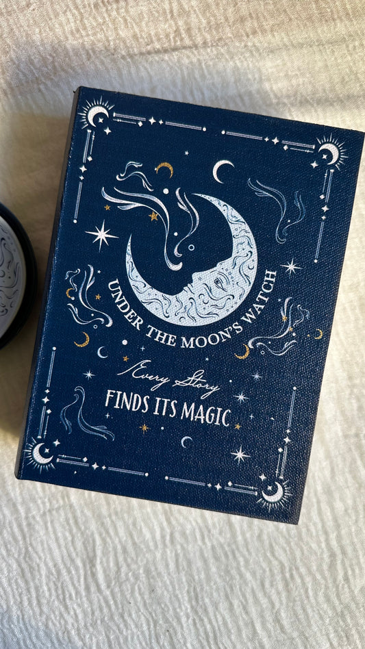 Scatola a forma di libro Luna