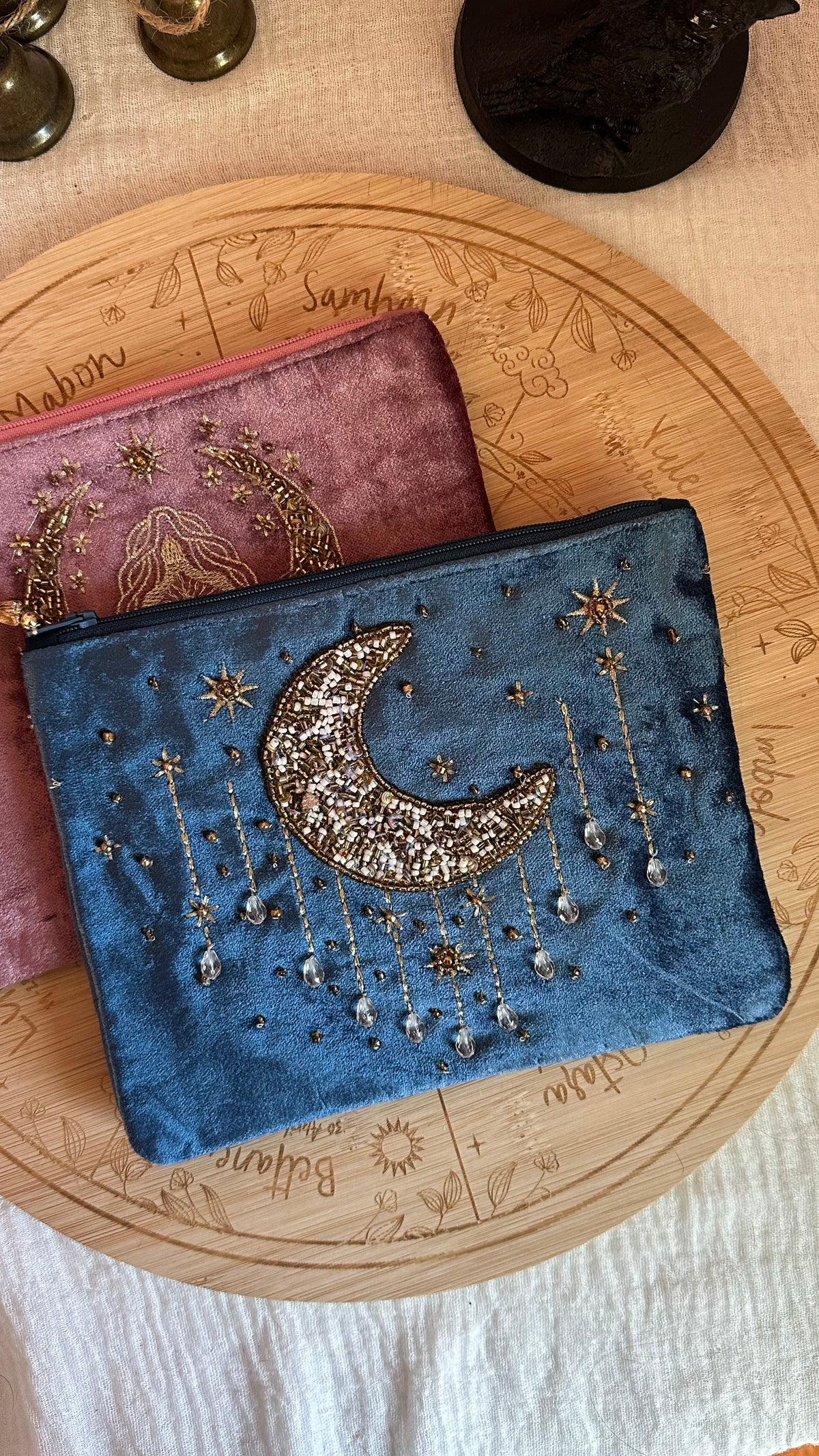 Pochette in velluto
