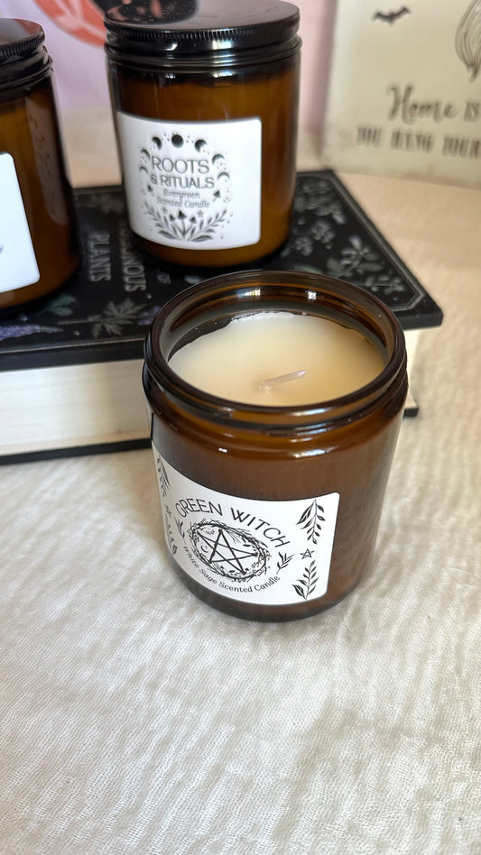 Candele Green Witch