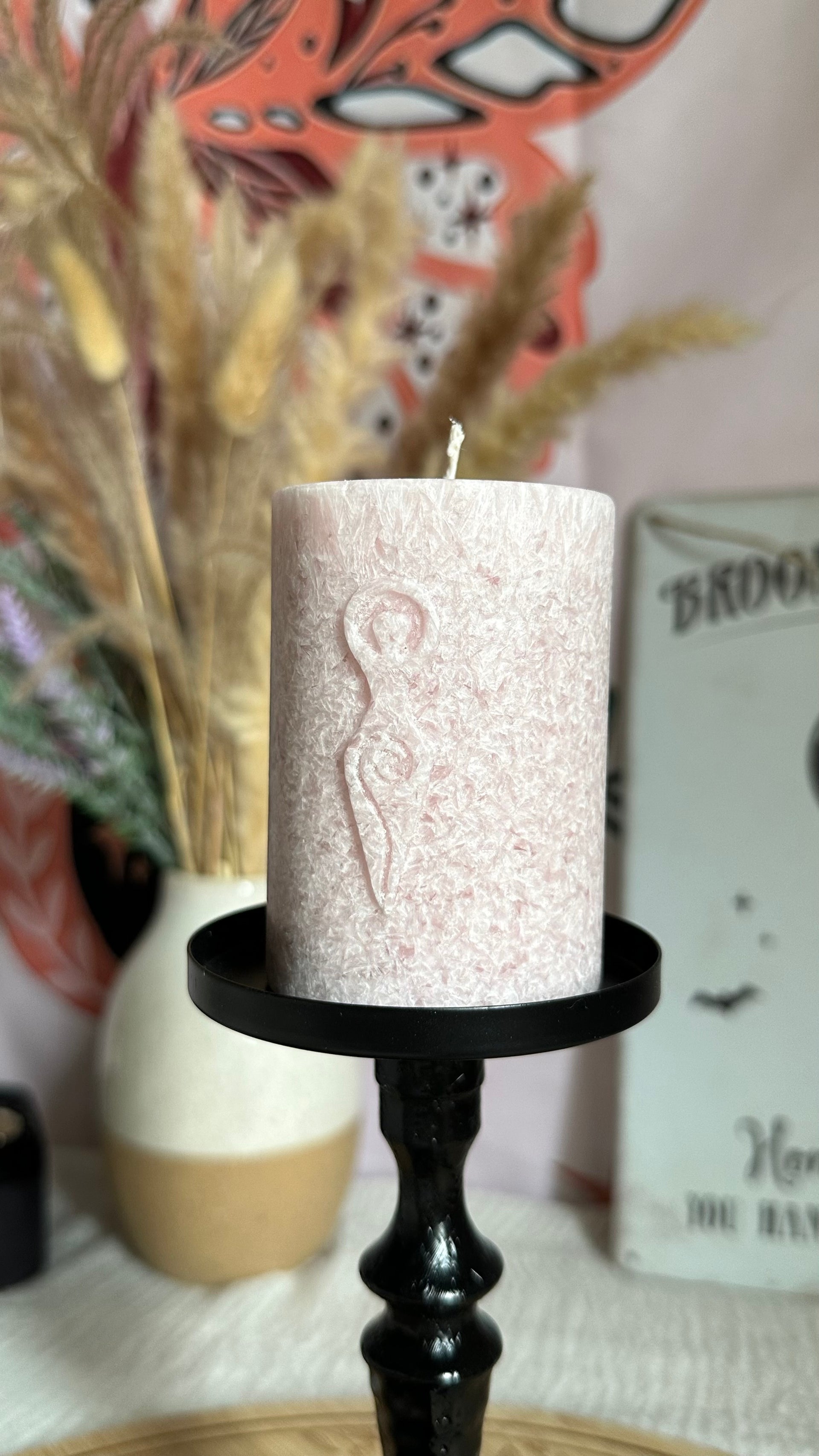 Candele rituali Dea e Fasi Lunari