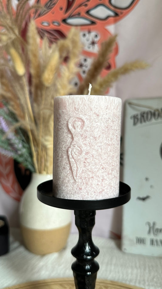 Candele rituali Dea e Fasi Lunari