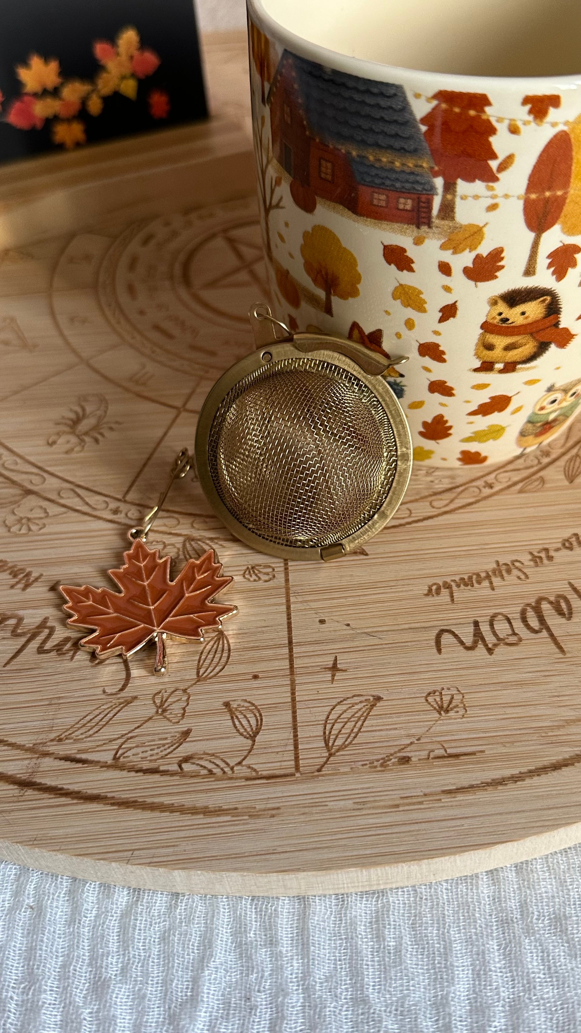 Tazza Autunno con colino