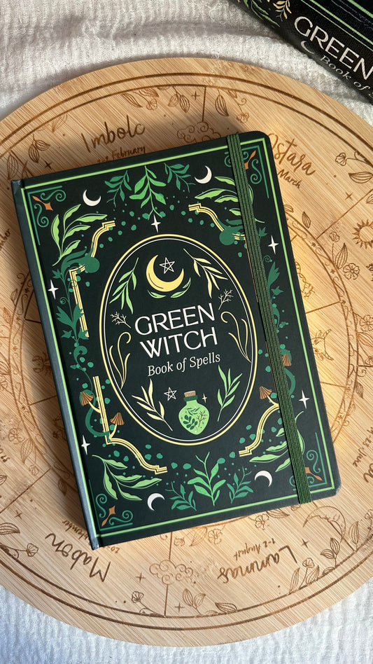 Quadernino Green Witch