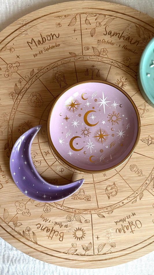 Piattino Purple Moon