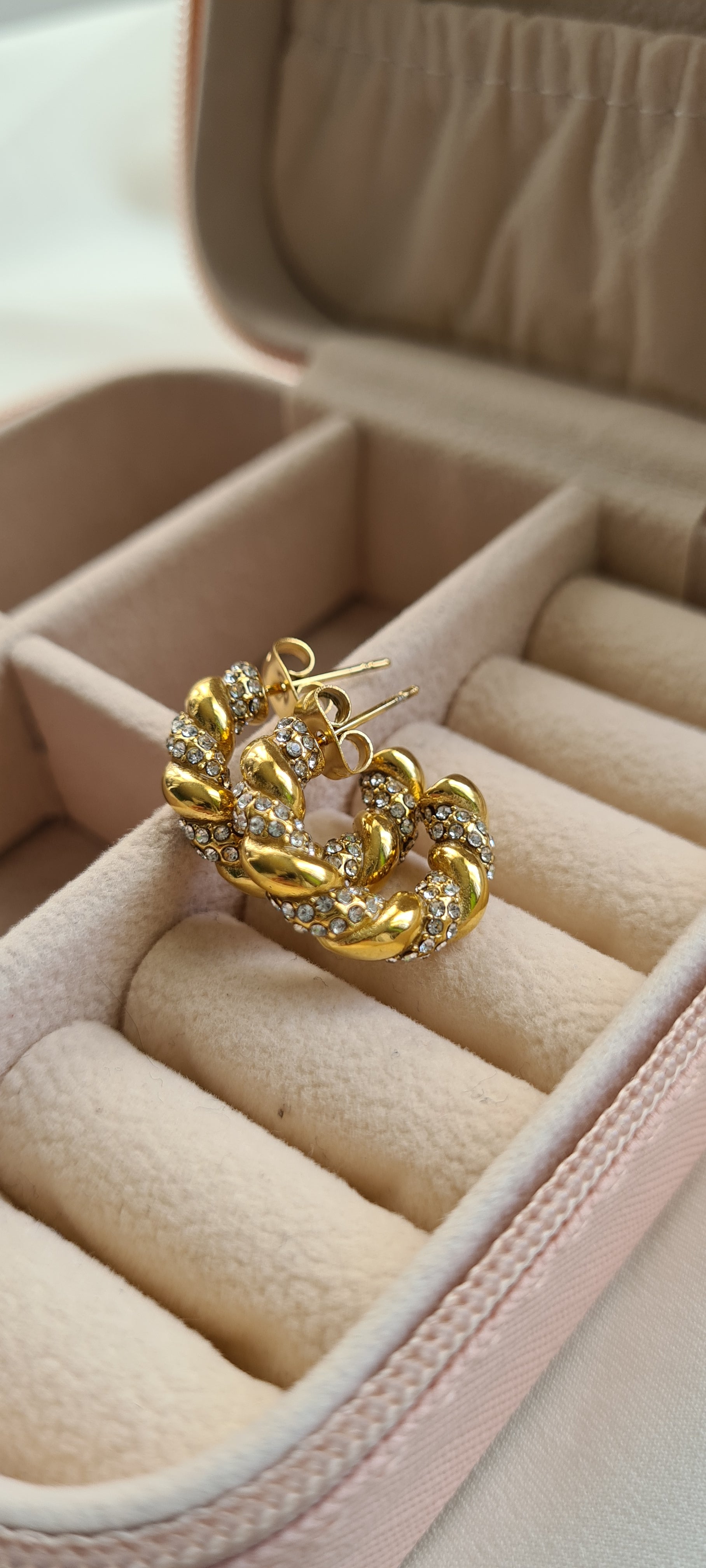 Orecchini Hoop Luce